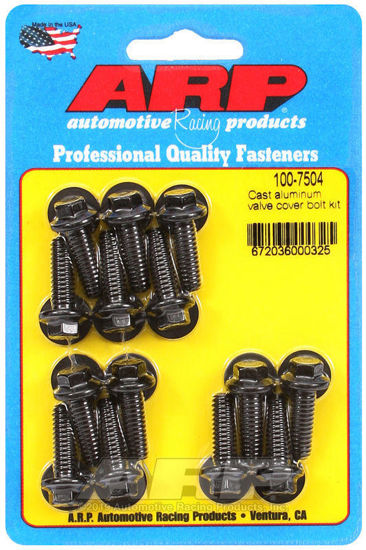 Bilde av Cast aluminum hex valve cover bolt kit
