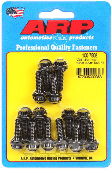 Bilde av Cast aluminum 12pt valve cover bolt kit