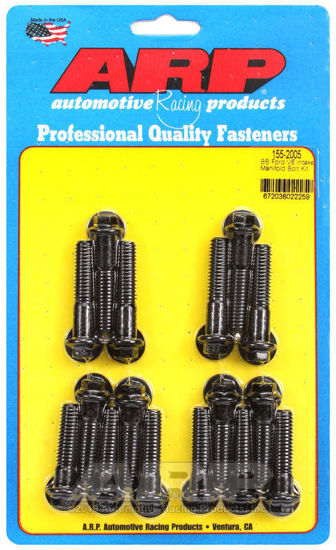 Bilde av BB Ford V8 hex intake manifold bolt kit
