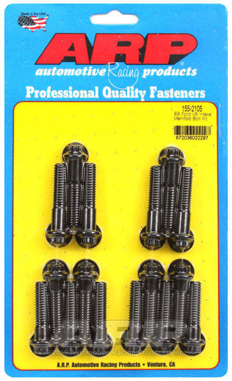 Bilde av BB Ford V8 12pt intake manifold bolt kit