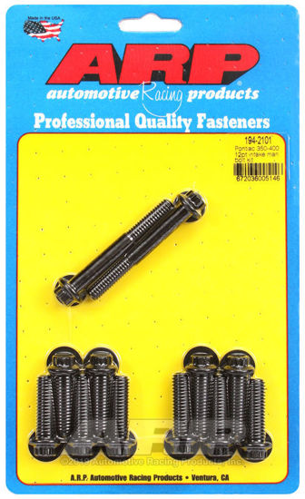 Bilde av Pontiac 350-400 12pt intake manifold bolt kit