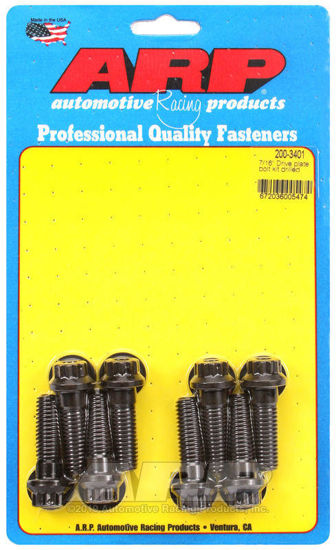 Bilde av Wilwood drive plate bolt, 7/16, drilled 12 pt, 8pcs