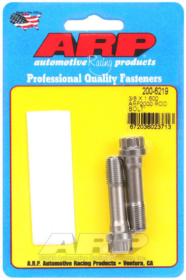Bilde av 3/8" General replacement ARP2000 rod bolt kit
