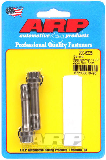 Bilde av 3/8" General replacement ARP2000 rod bolt kit