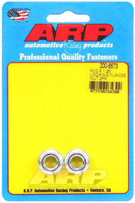 Bilde av M10 X 1.25 locking flange nut kit