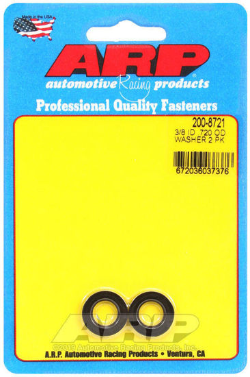 Bilde av 3/8 ID .720 OD black washers