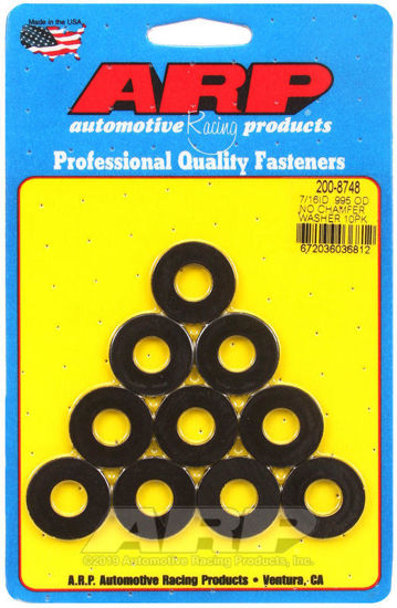 Bilde av 7/16 ID .995 OD black washers