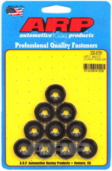 Bilde av M6 ID .890 OD black washers