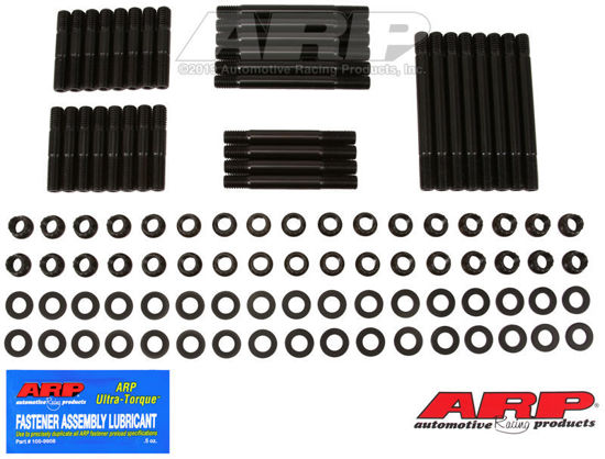 Bilde av SB Chevy w/18° Rollover Brodix 12pt head stud kit