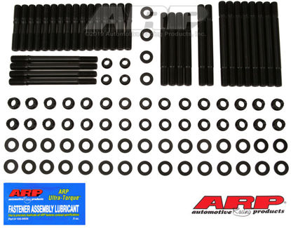 Bilde av SB Chevy 16°, Rodeck alum blck, 12pt u/c studs head stud kit