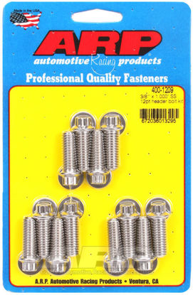 Bilde av 3/8 x 1.000 SS 12pt header bolt kit