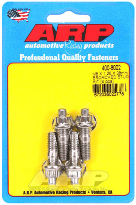 Bilde av M8 X 1.25 X 38mm broached stud kit - 4pcs