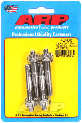 Bilde av M8 X 1.25 X 57mm broached stud kit - 4pcs