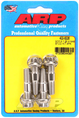 Bilde av M10 X 1.25 X 48mm broached stud kit 4pcs