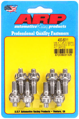 Bilde av M8 X 1.25 X 32mm broached stud kit - 8pcs