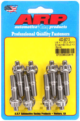 Bilde av M8 X 1.25 X 45mm broached stud kit - 8pcs