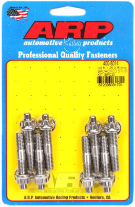 Bilde av M8 X 1.25 X 51mm broached stud kit - 8pcs