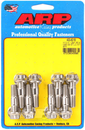 Bilde av M10 X 1.25/1.50 X 48mm broached stud kit 8pcs