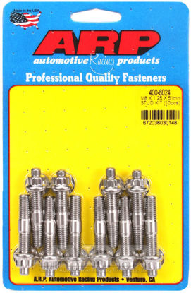 Bilde av M8 X 1.25 X 51mm broached stud kit - 10pcs