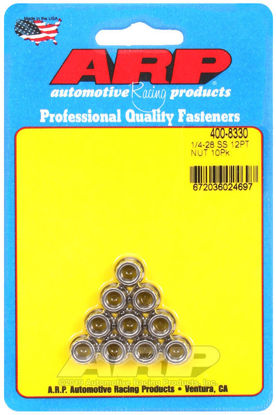 Bilde av 1/4-28 SS 12pt nut kit