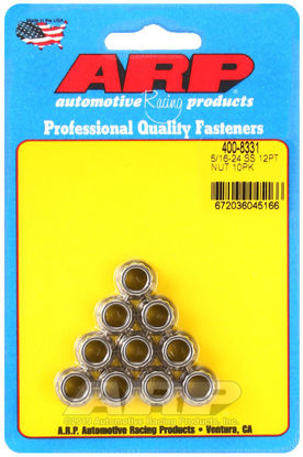 Bilde av 5/16-24 SS 12pt nut kit