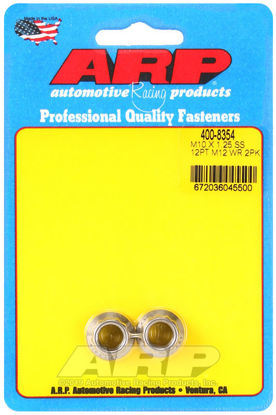 Bilde av M10 X 1.25 (M12 wr) SS 12pt nut kit