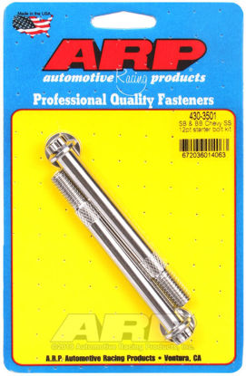 Bilde av SB & BB Chevy 3/8 12pt SS pro stock & hi-torque starter bolt kit