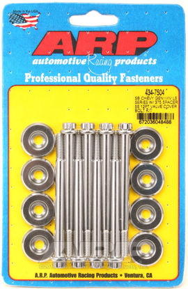 Bilde av SB Chevy GENIII/IV LS Series w/.375 spacer SS 12pt valve cover bolt kit