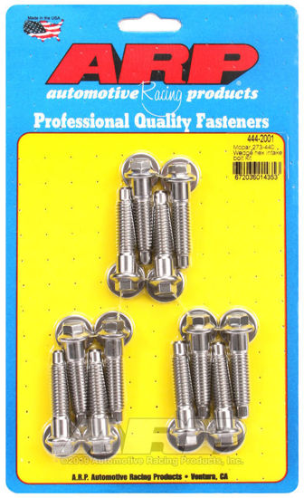 Bilde av Mopar 273-440 wedge hex intake manifold bolt kit