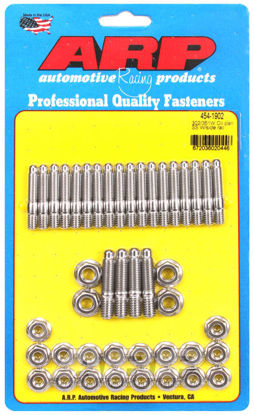 Bilde av Ford 302/351W oil pan stud kit, w/side rail