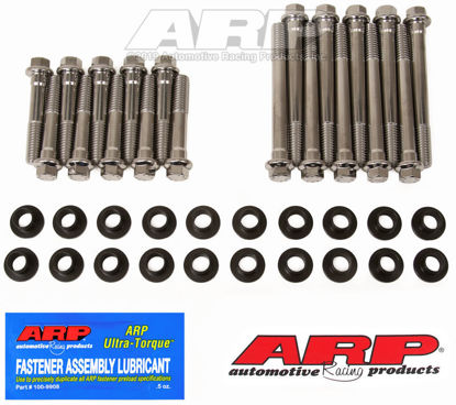 Bilde av SB Ford, w/W heads, SS hex head bolt kit