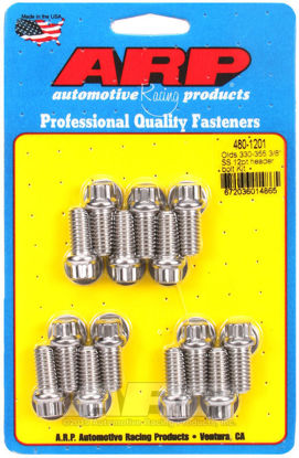 Bilde av Olds 330-455 3/8" SS 12pt header bolt kit