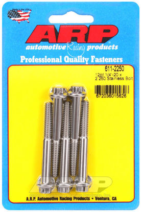 Bilde av 1/4-20 x 2.250 12pt SS bolts