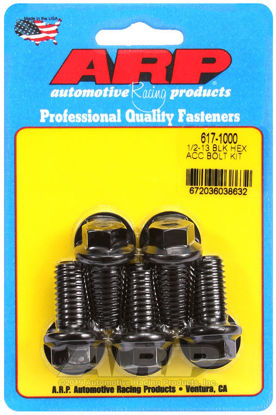 Bilde av 1/2-13 x 1.000 hex black oxide bolts