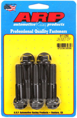 Bilde av 1/2-13 x 2.250 hex black oxide bolts