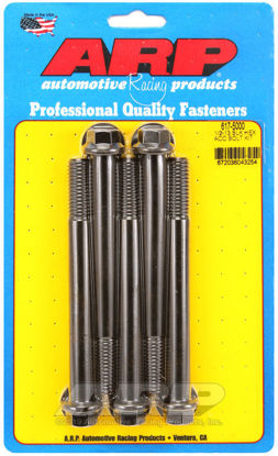 Bilde av 1/2-13 x 5.000 hex black oxide bolts