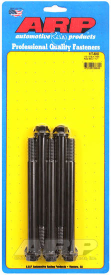 Bilde av 1/2-13 x 6.000 hex black oxide bolts