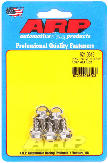 Bilde av 1/4-20 x 0.515 hex SS bolts