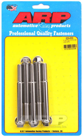 Bilde av 7/16-14 X 4.000 hex SS bolts