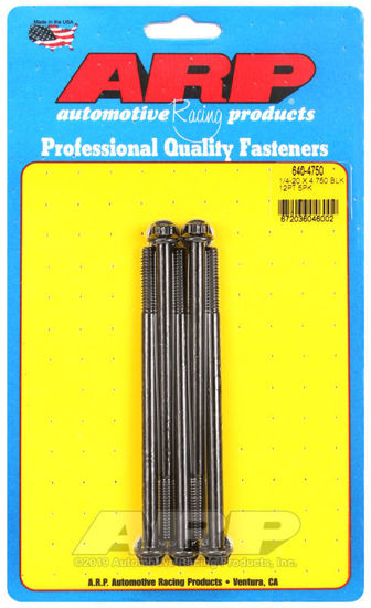 Bilde av 1/4-20 x 4.750 12pt black oxide bolts