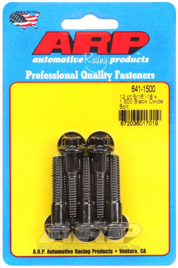 Bilde av 5/16-18 x 1.500 12pt black oxide bolts