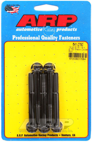 Bilde av 5/16-18 x 2.750 12pt black oxide bolts