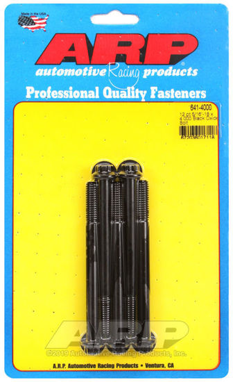 Bilde av 5/16-18 x 4.000 12pt black oxide bolts