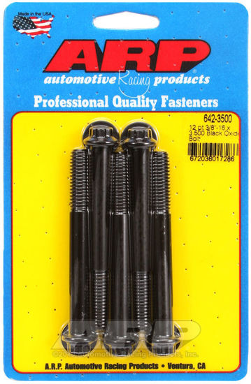 Bilde av 3/8-16 x 3.500 12pt black oxide bolts