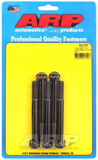 Bilde av 3/8-16 x 3.750 12pt black oxide bolts