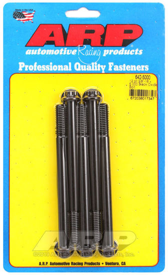 Bilde av 3/8-16 x 5.000 12pt black oxide bolts