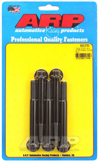 Bilde av 7/16-14 x 3.750 12pt black oxide bolts