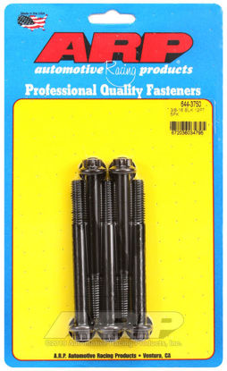 Bilde av 3/8-16 x 3.750 12pt 7/16 wrenching black oxide bolts