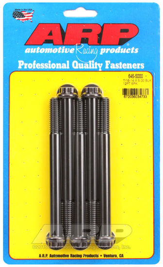 Bilde av 7/16-14 X 5.000 12pt 1/2 wrenching black oxide bolts