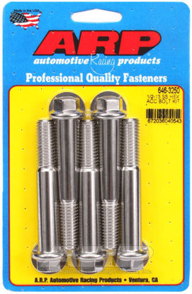 Bilde av 1/2-13 x 3.250 hex SS bolts